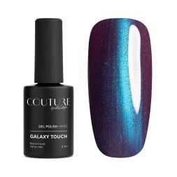 Гель-лак Couture Color Galaxy Touch Cat Eye GT 16 фіолетово-синій 9 мл Гель-лак Couture Color Galaxy Touch Cat Eye GT 16 фіолетово-синій 9 мл