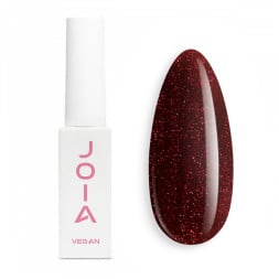 Гель-лак JOIA vegan Midnight Glow 06GP Stellar Wine світловідбиваючий гранатово-чорничний бордо 6 мл