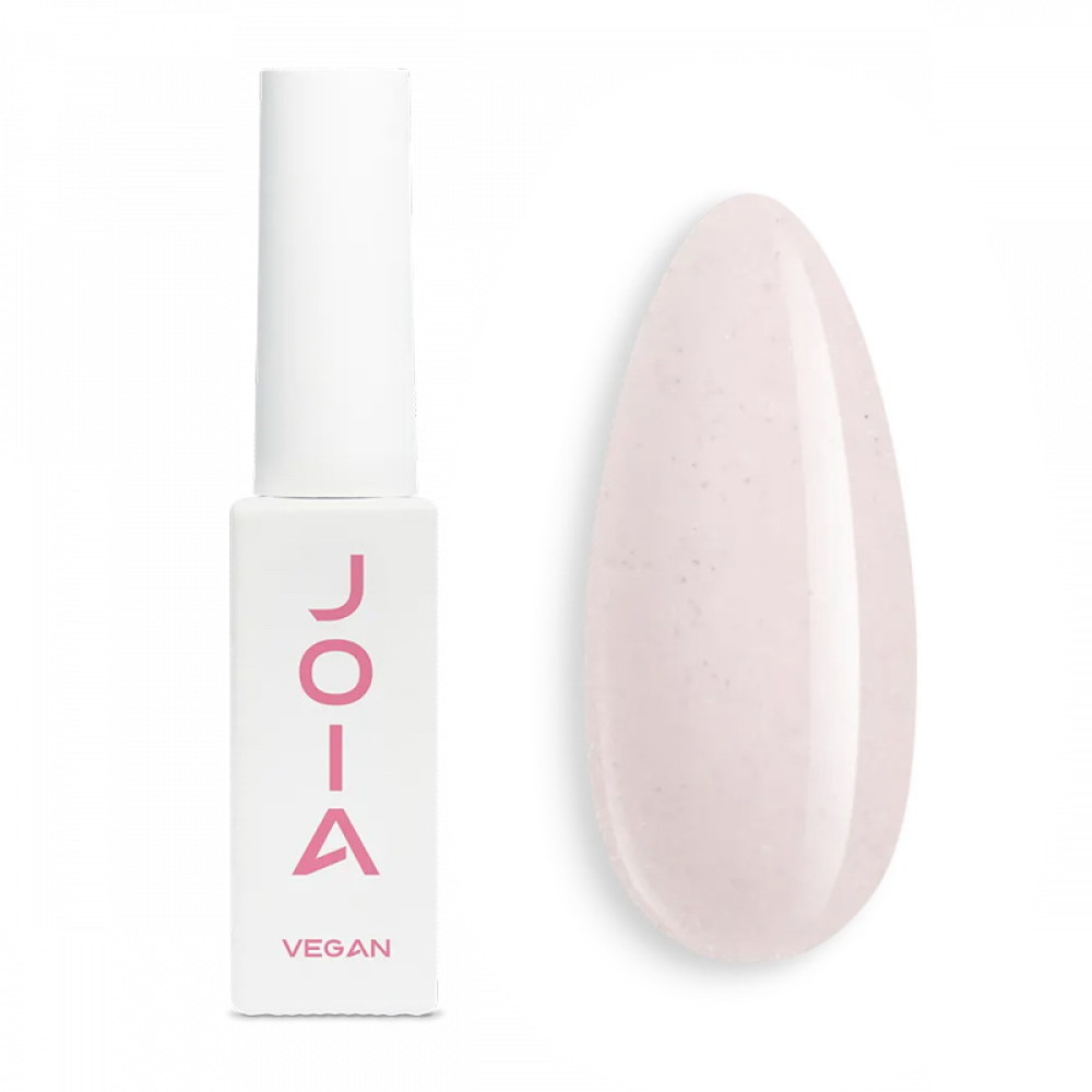 Гель-лак JOIA vegan Midnight Glow 10GP Soft Aura світловідбиваючий світло-бежевий із делікатним блиском 6 мл