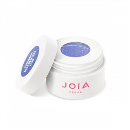 Гель моделирующий JOIA vegan Creamy Builder Gel Iced Cerenity 035 Frozen Lavender холодный лавандово-синий с золотыми микрочастица