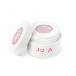 Гель моделирующий JOIA vegan Creamy Builder Gel Iced Cerenity 038 Aurora Bloom натуральный персиковый нюд с мелкой золотистой пота