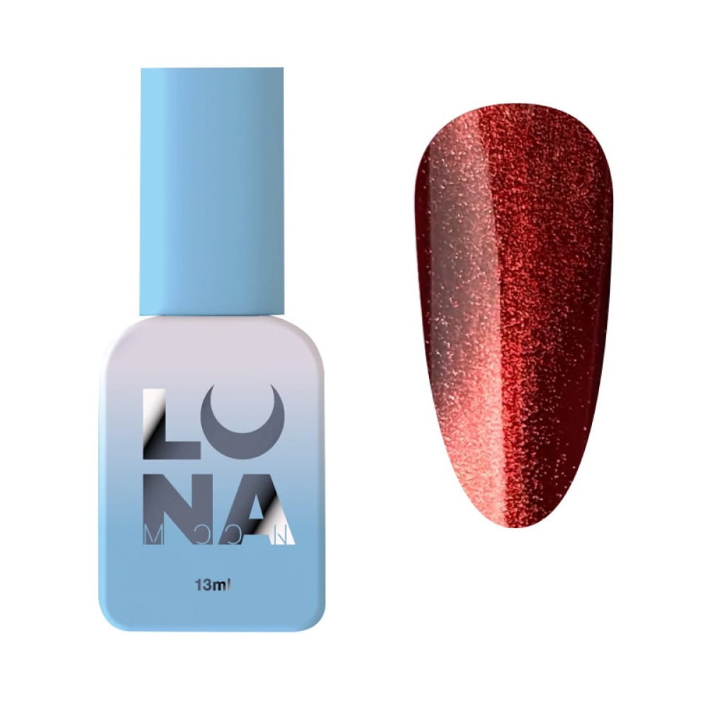 Гель-лак Luna Color Gel By Tina Karol Red Flash бордовий з шимером 13 мл