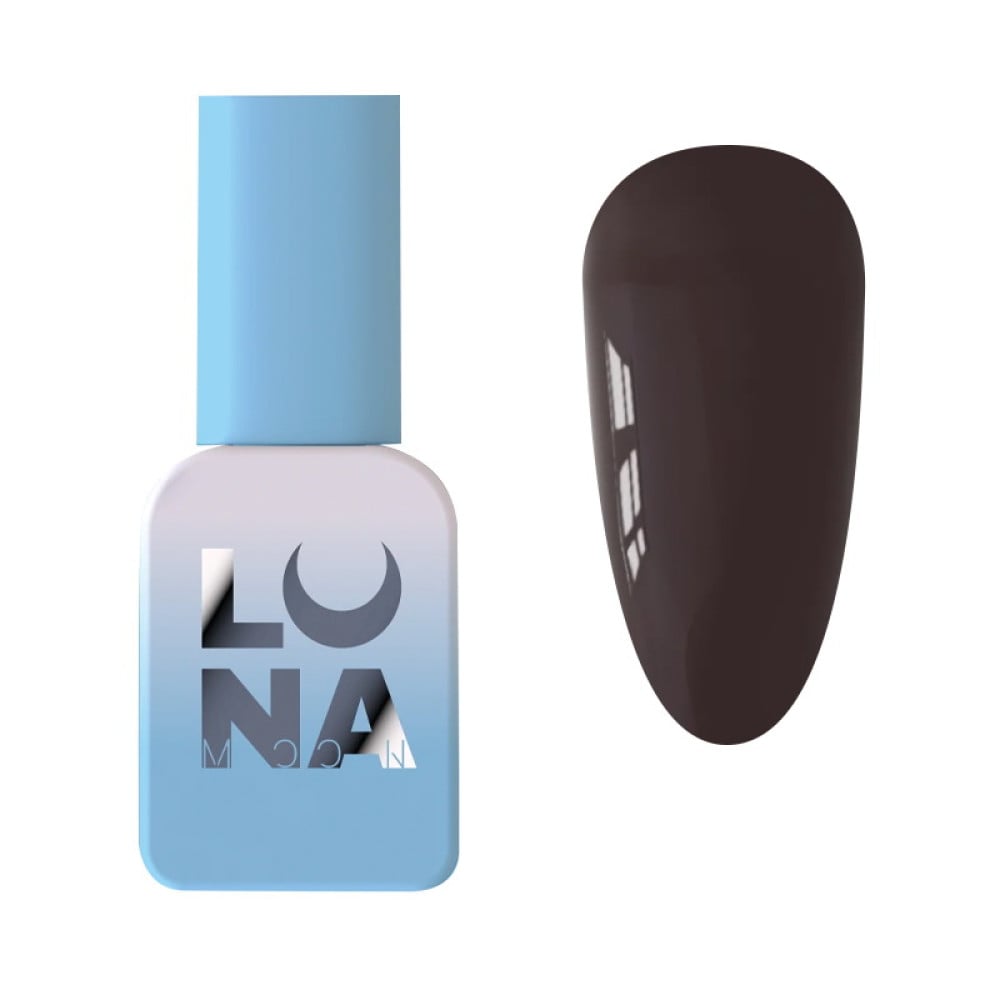 Гель-лак Luna Color Gel 075 теплий темно-коричневий 8 мл