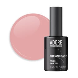 База камуфлююча Adore Professional French Base 03 Nude класичний нюдовий 15 мл База камуфлююча Adore Professional French Base 03 Nude класичний нюдовий 15 мл