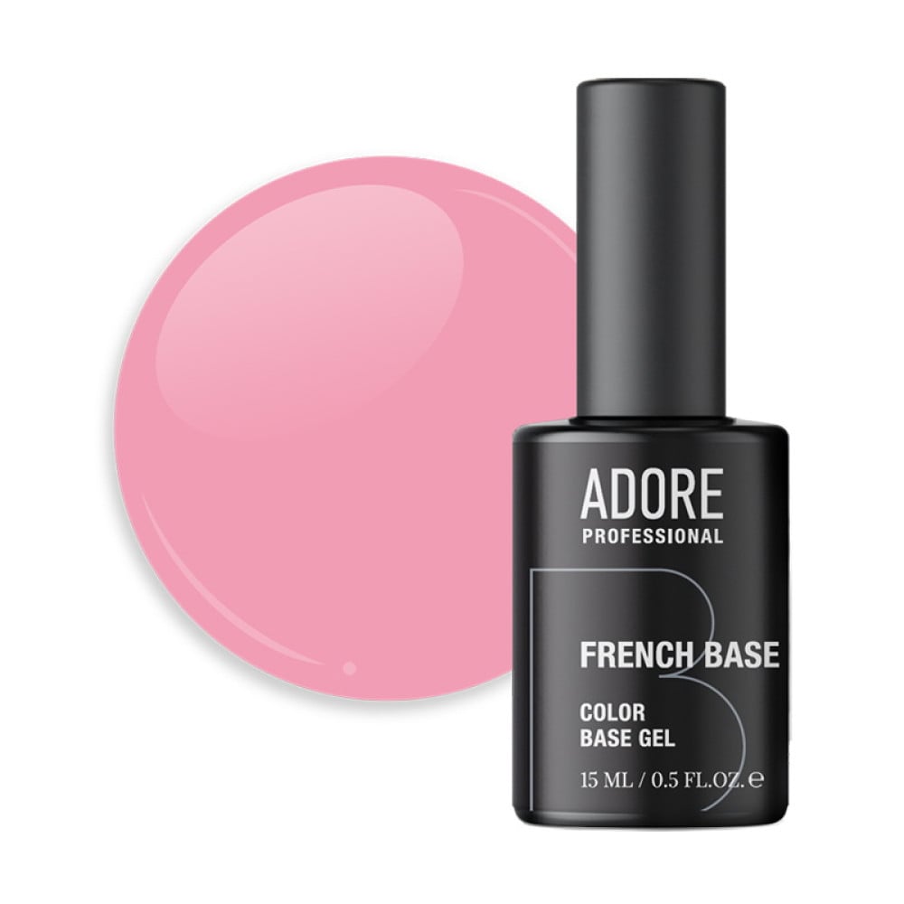 База камуфлююча Adore Professional French Base 05 Pink класичний рожевий 15 мл