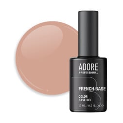 База камуфлююча Adore Professional French Base 07 Peanut горіхово-бежевий 15 мл База камуфлююча Adore Professional French Base 07 Peanut горіхово-бежевий 15 мл