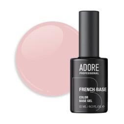 База камуфлююча Adore Professional French Base 08 Natural рожевий натуральний 15 мл База камуфлююча Adore Professional French Base 08 Natural рожевий натуральний 15 мл