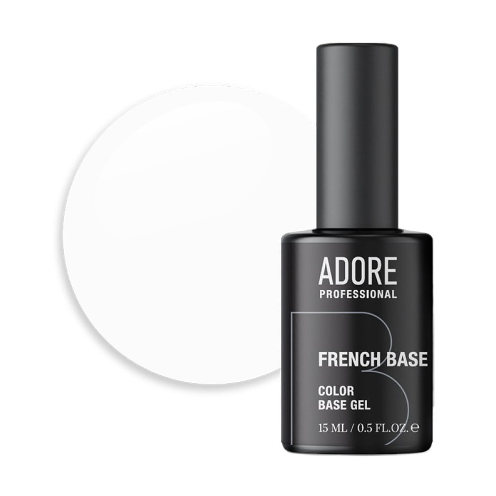 База камуфлююча Adore Professional French Base 17 Pure холодний молочний 15 мл