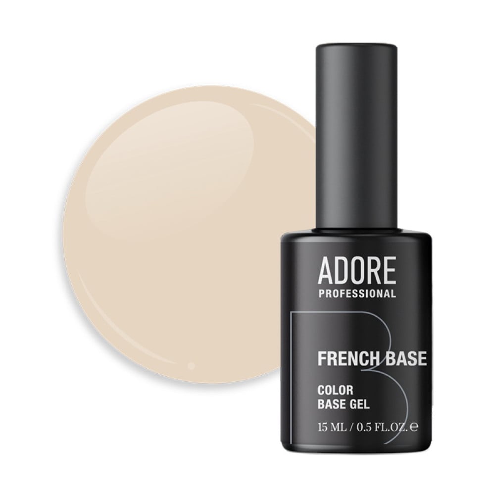 База камуфлююча Adore Professional French Base 19 Sand пісочний 15 мл