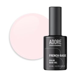 База камуфлююча Adore Professional French Base 20 Cremelle кремово-рожевий 15 мл База камуфлююча Adore Professional French Base 20 Cremelle кремово-рожевий 15 мл