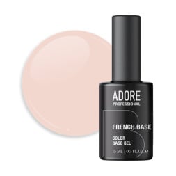 База камуфлююча Adore Professional French Base 21 Almond мигдальний 15 мл База камуфлююча Adore Professional French Base 21 Almond мигдальний 15 мл
