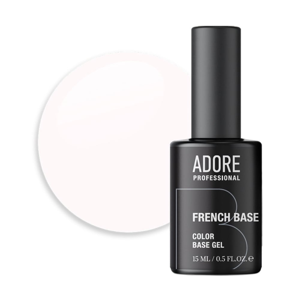 База камуфлююча Adore Professional French Base 25 Dove тепло-молочний 15 мл