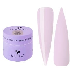 Гель для моделювання DNKa Builder Gel Basic 0049 блідий рожево-ліловий 15 мл