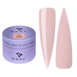 Гель для моделювання DNKa Builder Gel Basic 0040 теплий абрикосово-рожевий нюд 30 мл