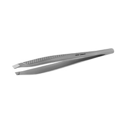 Пінцет для брів Staleks Classic 15 Type 3. широкі скошені кромки. 9.2 см