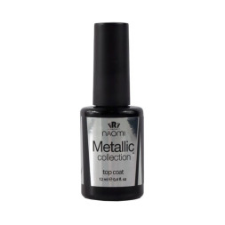 Топ для гель-лаку Naomi Metallic Collection Top Coat. 12 мл