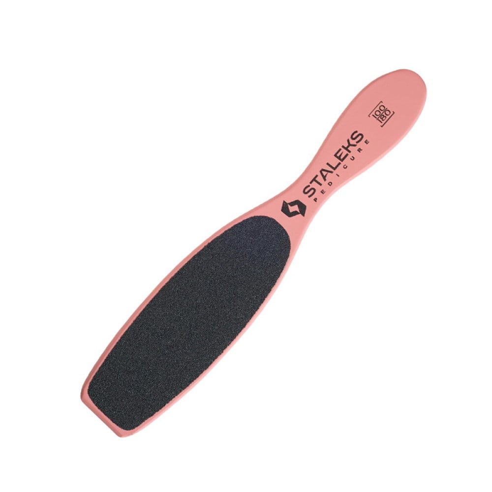 Педикюрная терка Staleks Beauty&Care 20 Type 3. 100/180. розовая