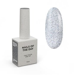 Топ світловідбиваючий без липкого шару Nails Of The Night Reflective Top Holographic голографічний. 10 мл