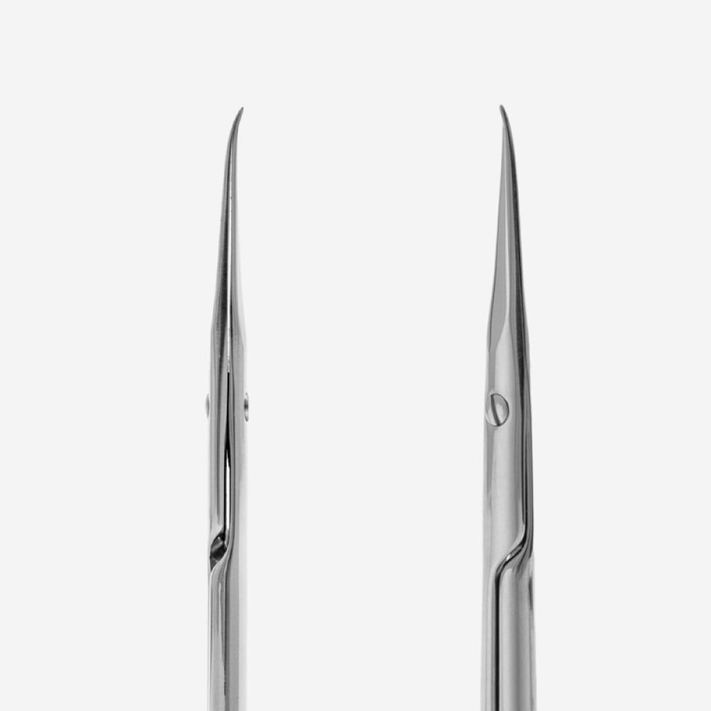 Ножницы для кутикулы Staleks PRO Expert 13 Type 3 профессиональные для левши лезвия в форме крючка 25 мм