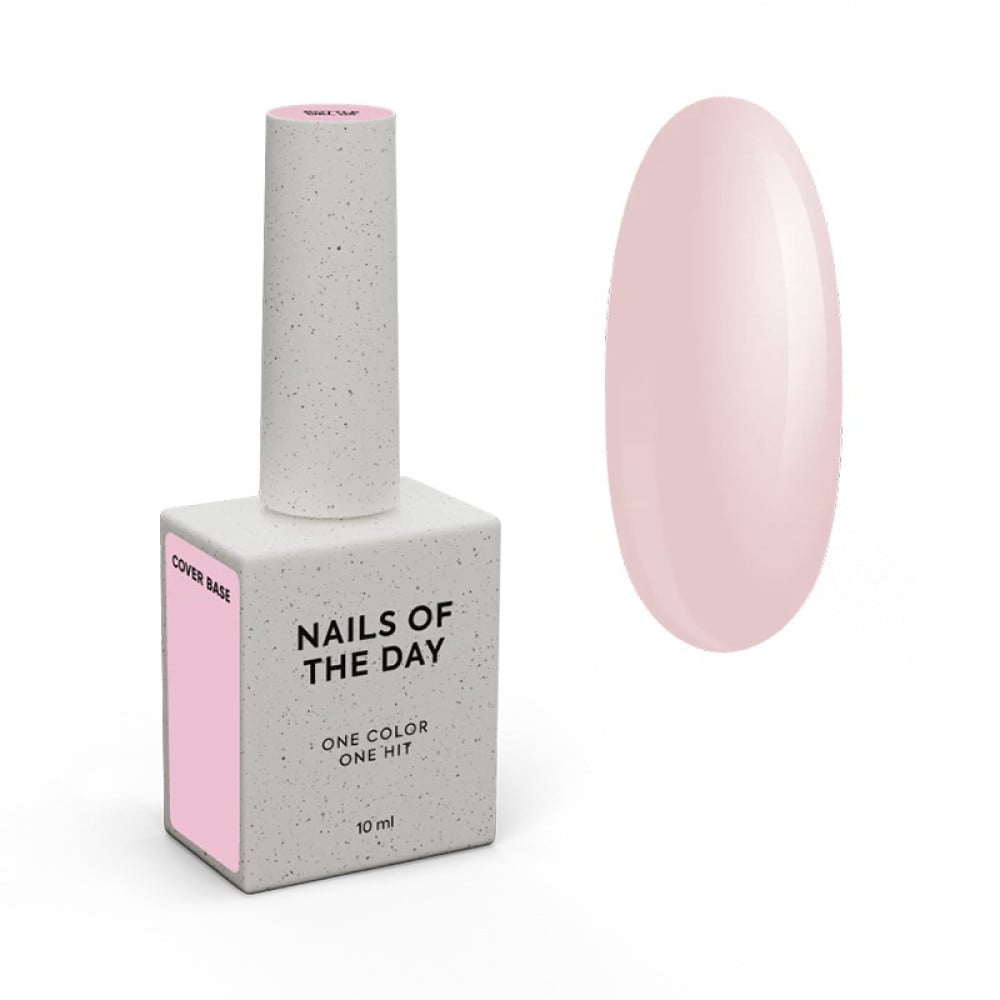 База камуфлююча Nails Of The Day Cover Base New Formula 15 натуральний нюдовий 10  мл