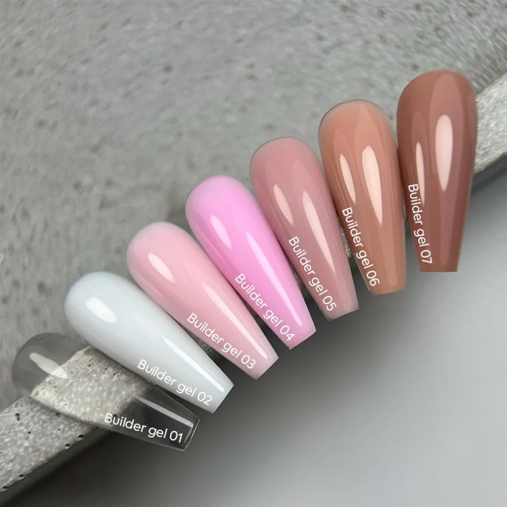 Гель будівельний Nails Of The Day Builder Gel 07 коричневий 30 мл