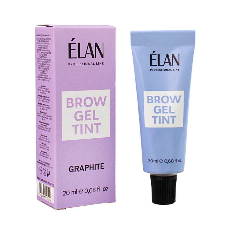 Гель-фарба для брів ELAN Graphite 20 мл