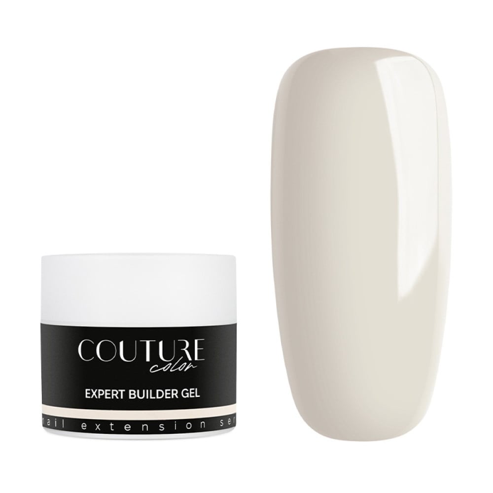 Білдер-гель трифазний Couture Color Expert Builder Gel 05 Almond Milk для нарощування мигдальне молоко 15 мл
