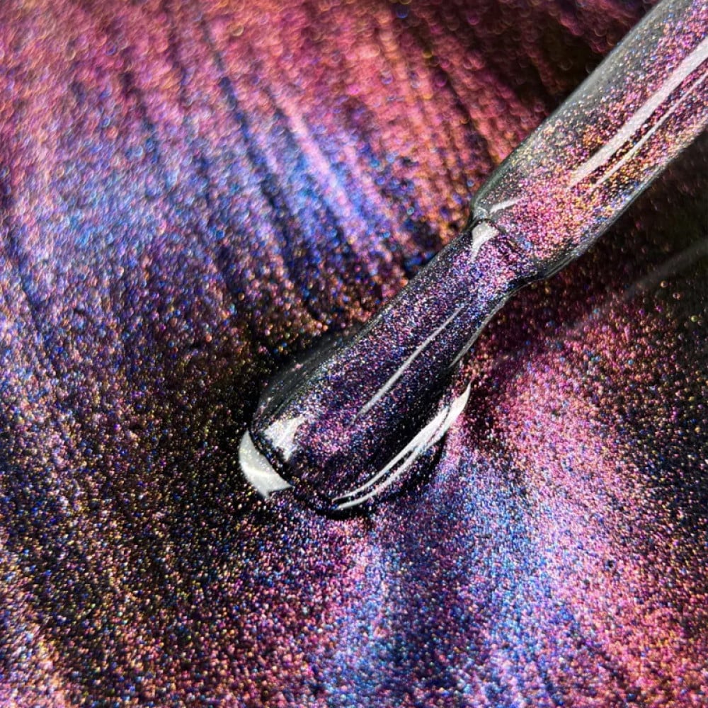 Гель-лак Luna Color Cat Eye Lumina 264 рожево-фіолетовий з блакитним переливом 8 мл