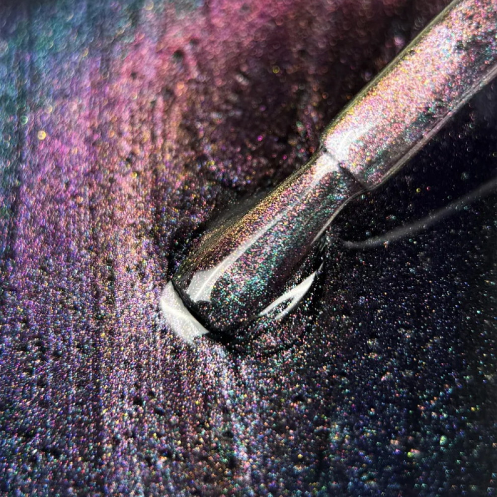 Гель-лак Luna Color Cat Eye Lumina 265 рожево-фіолетовий з зеленим переливом 8 мл