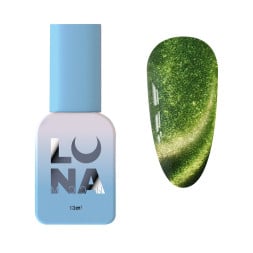 Гель-лак Luna Color Cat Eye Lumina 267 оливково-зелений 8 мл