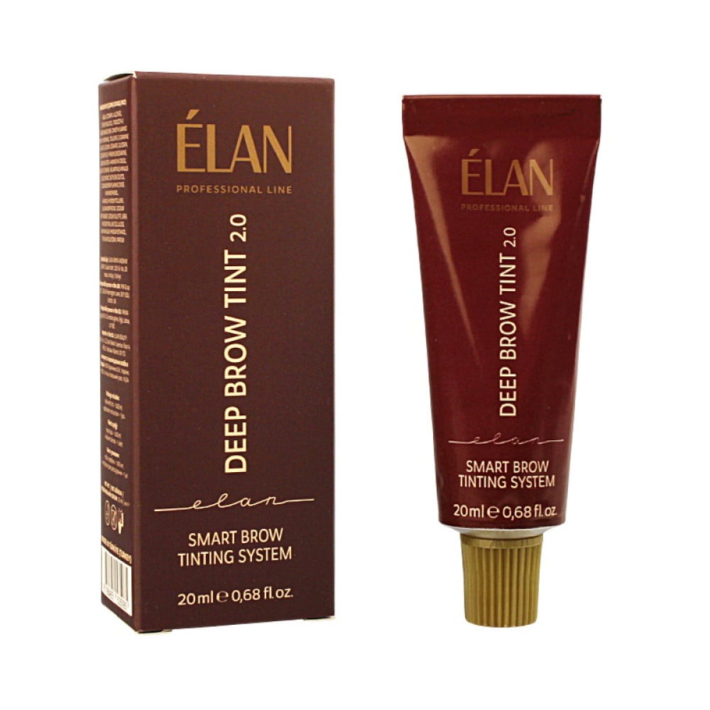 Фарба для брів ELAN Deep Brow Tint 2.0 05 Spicy Warm Brown 20 мл