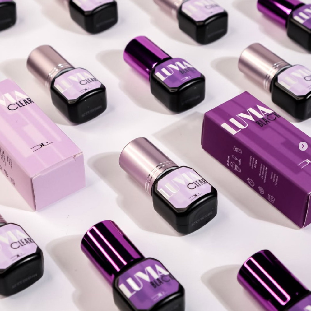 Клей UV для нарощування вій Design Lashes Luvia Clear прозорий 0.3 сек 5 мл