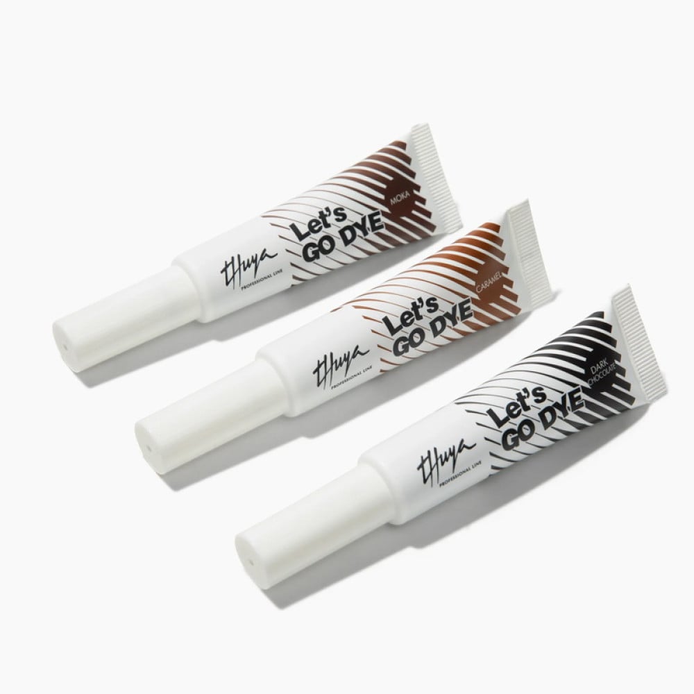 Фарба для брів Thuya Professional Lets Go Dye Moka прямої дії колір мокка 11 мл