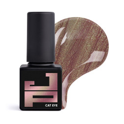 Гель-лак Jerden Proff Cat Eye 004 Dusty Rose розовый кофе 5 мл