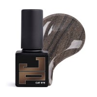 Гель-лак Jerden Proff Cat Eye 011 Bronze Smoke бро...