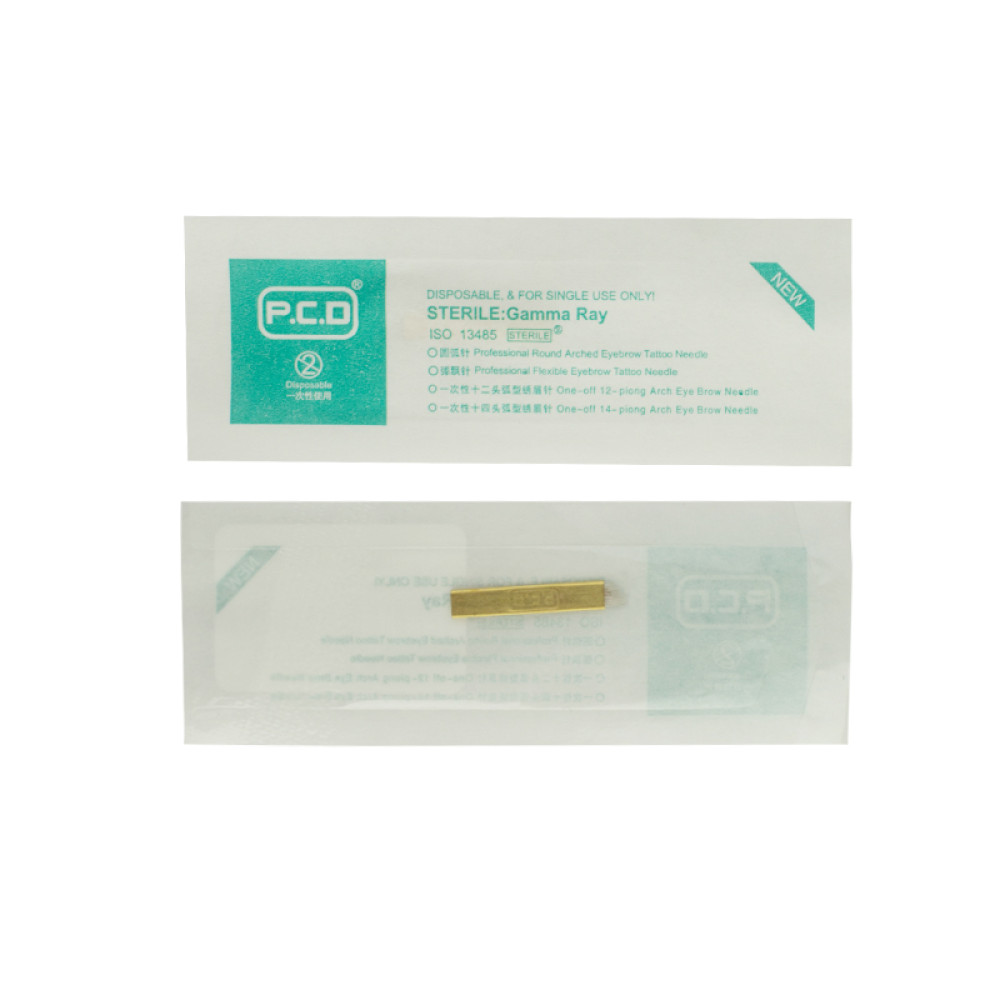 Голка для мікроблейдингу PCD 12 контактів, 0,25 мм