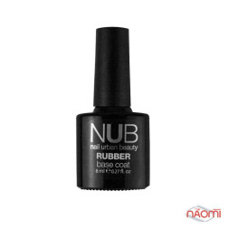 База каучуковая для гель-лака NUB Rubber Base Coat № 00, 8 мл 