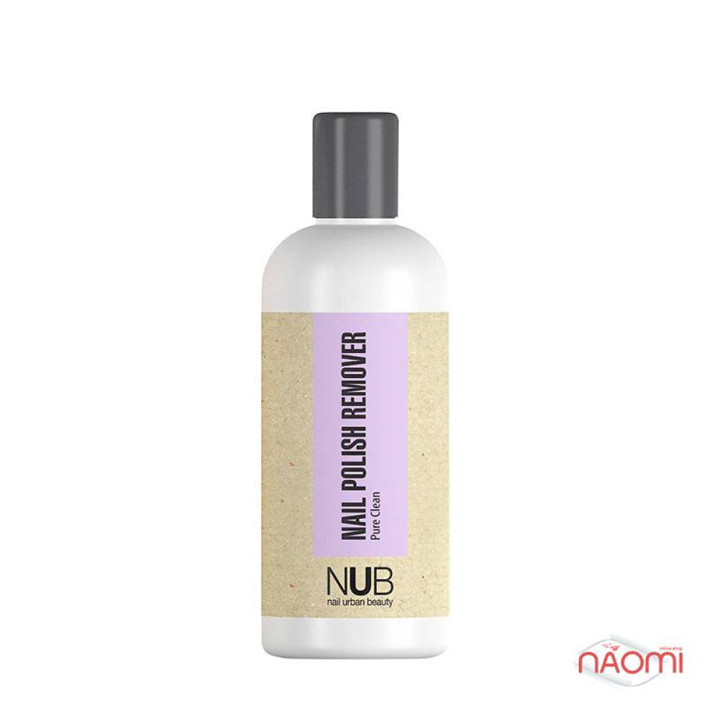 Рідина для зняття лаку NUB Pure Clean Nail Polish Remover. 250 мл