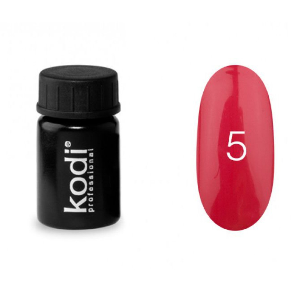 Гель-краска Kodi Professional 05, цвет насыщенный темно-розовый, 4 мл