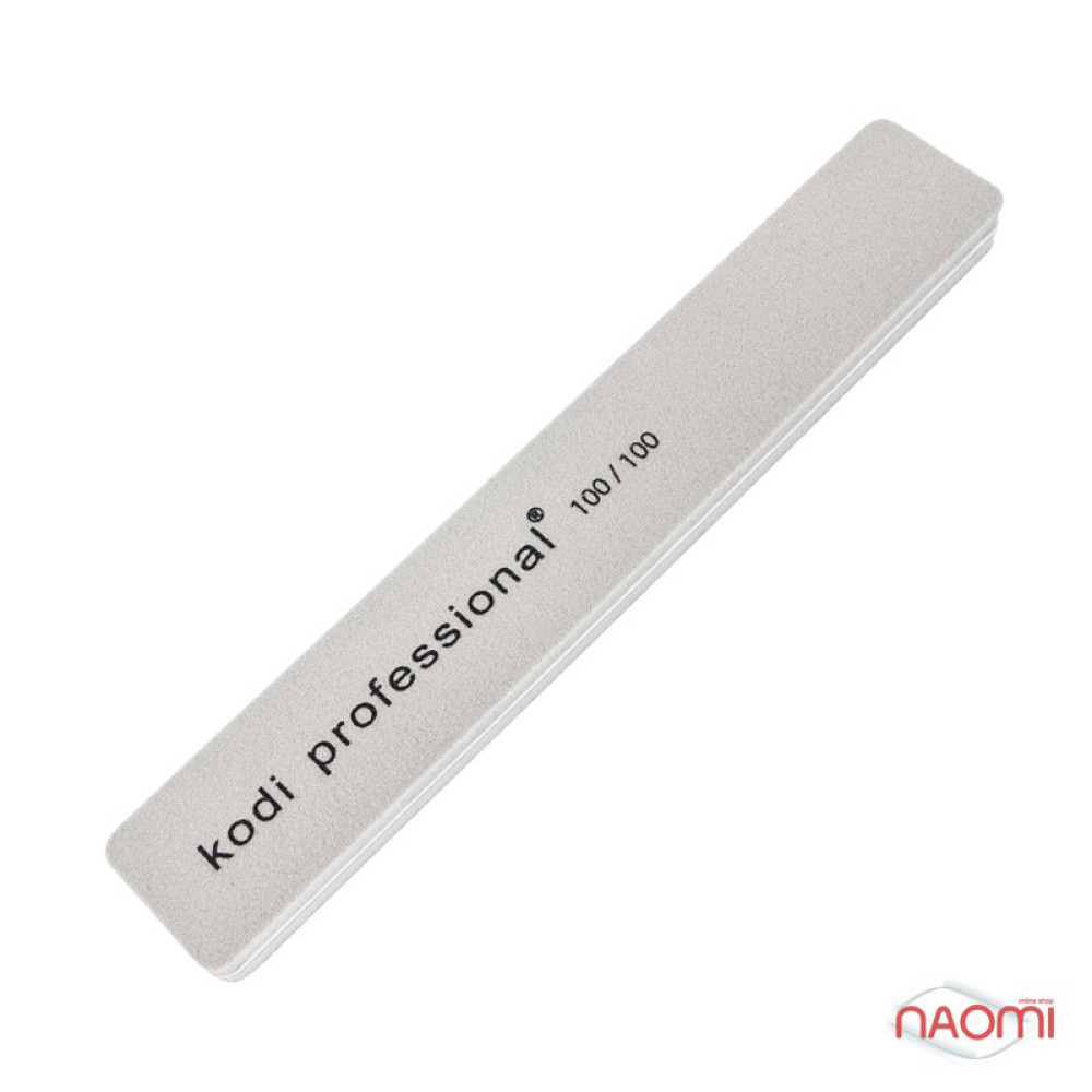Профессиональный бафик для ногтей Kodi Professional 100/100 прямоугольный