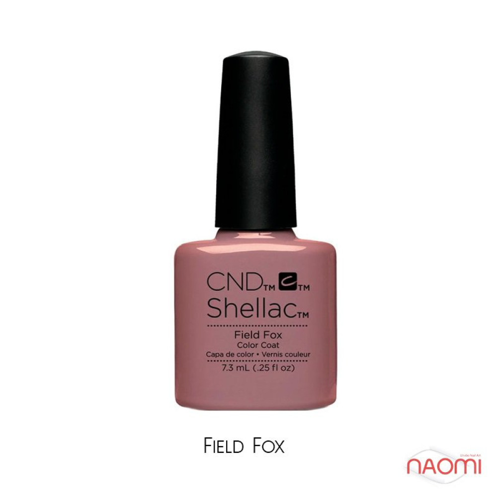 CND Shellac Field Fox бежево-рожевий флакон. 7.3 мл