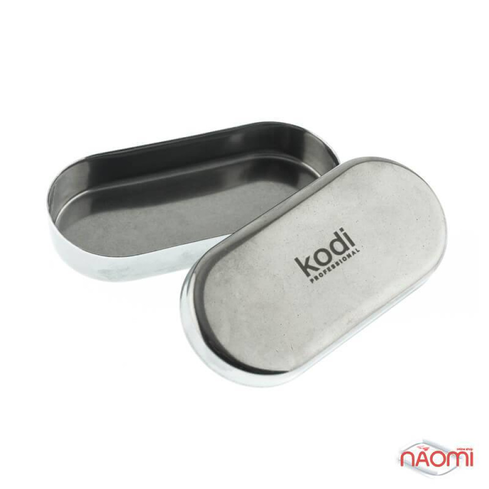 Емкость металлическая с крышкой Kodi Professional для насадок