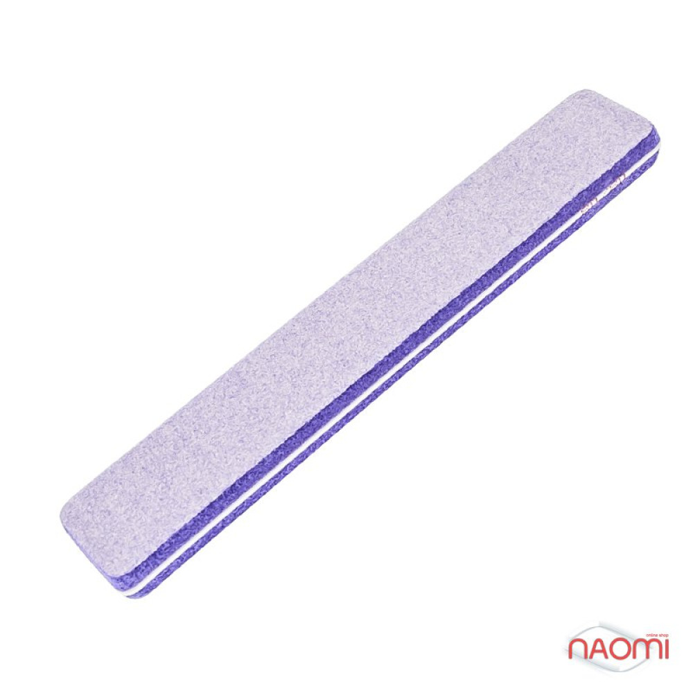 Шліфувальник для нігтів Naomi 80/80 (фіолетовий)