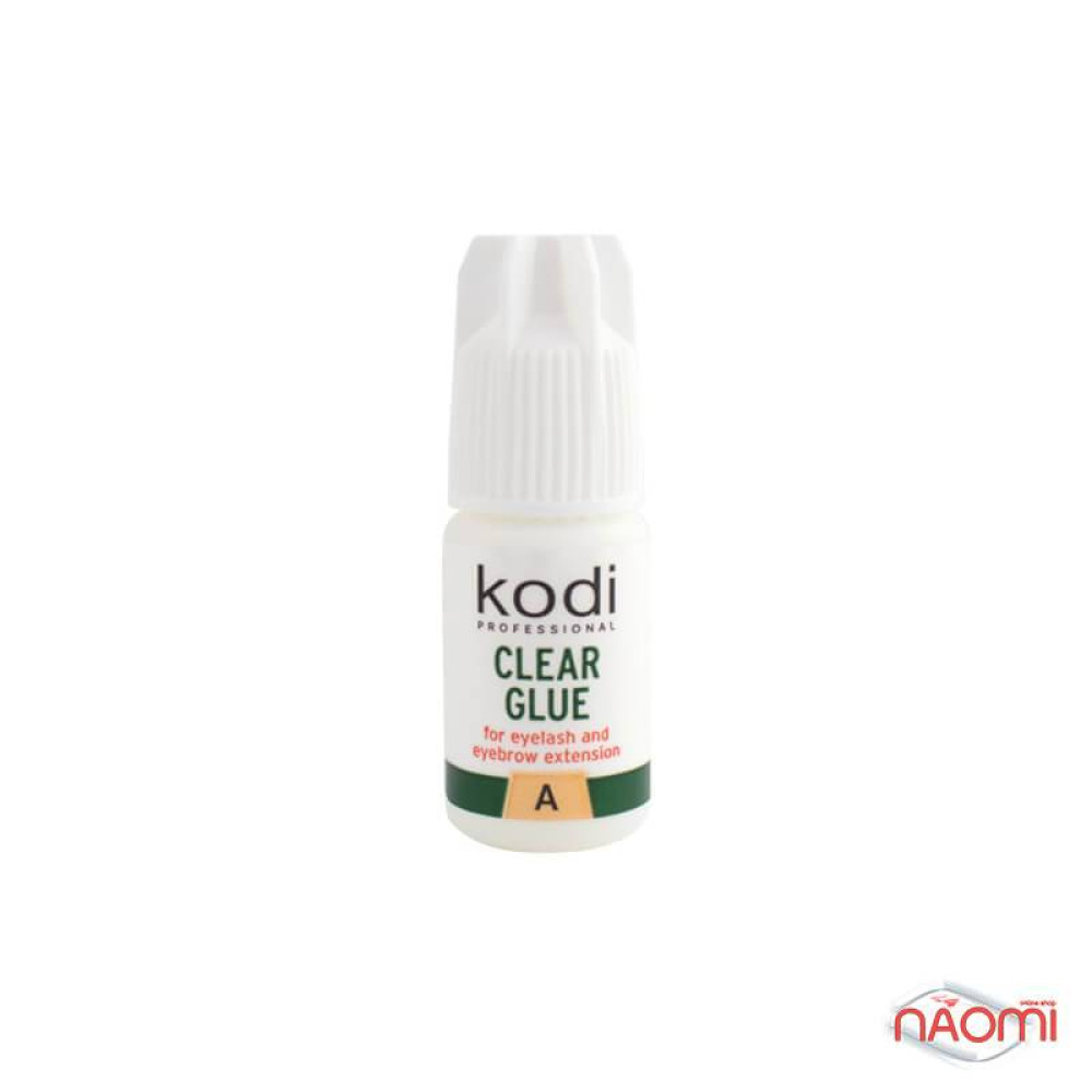 Клей для наращивания ресниц Kodi Professional, прозрачный 3 г