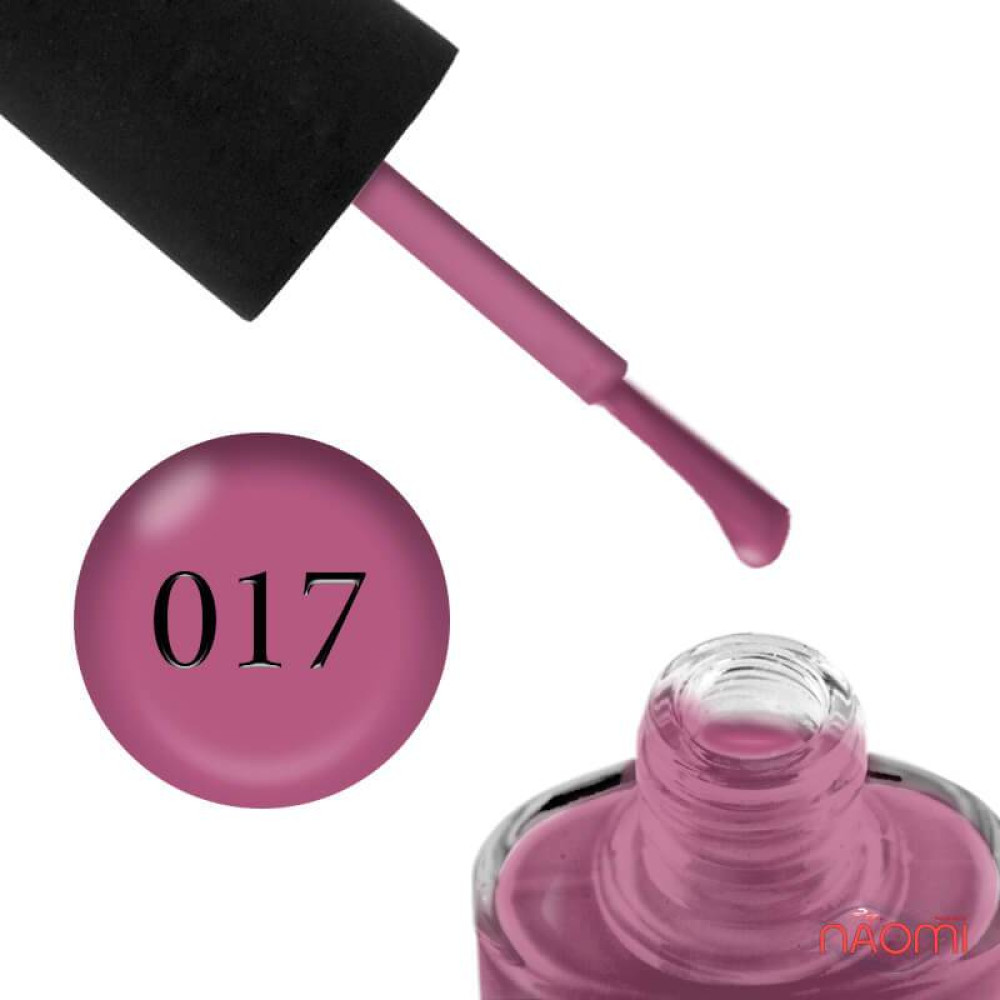 Лак NUB 017 Twisted Mind рожево-фіолетовий. 14 мл