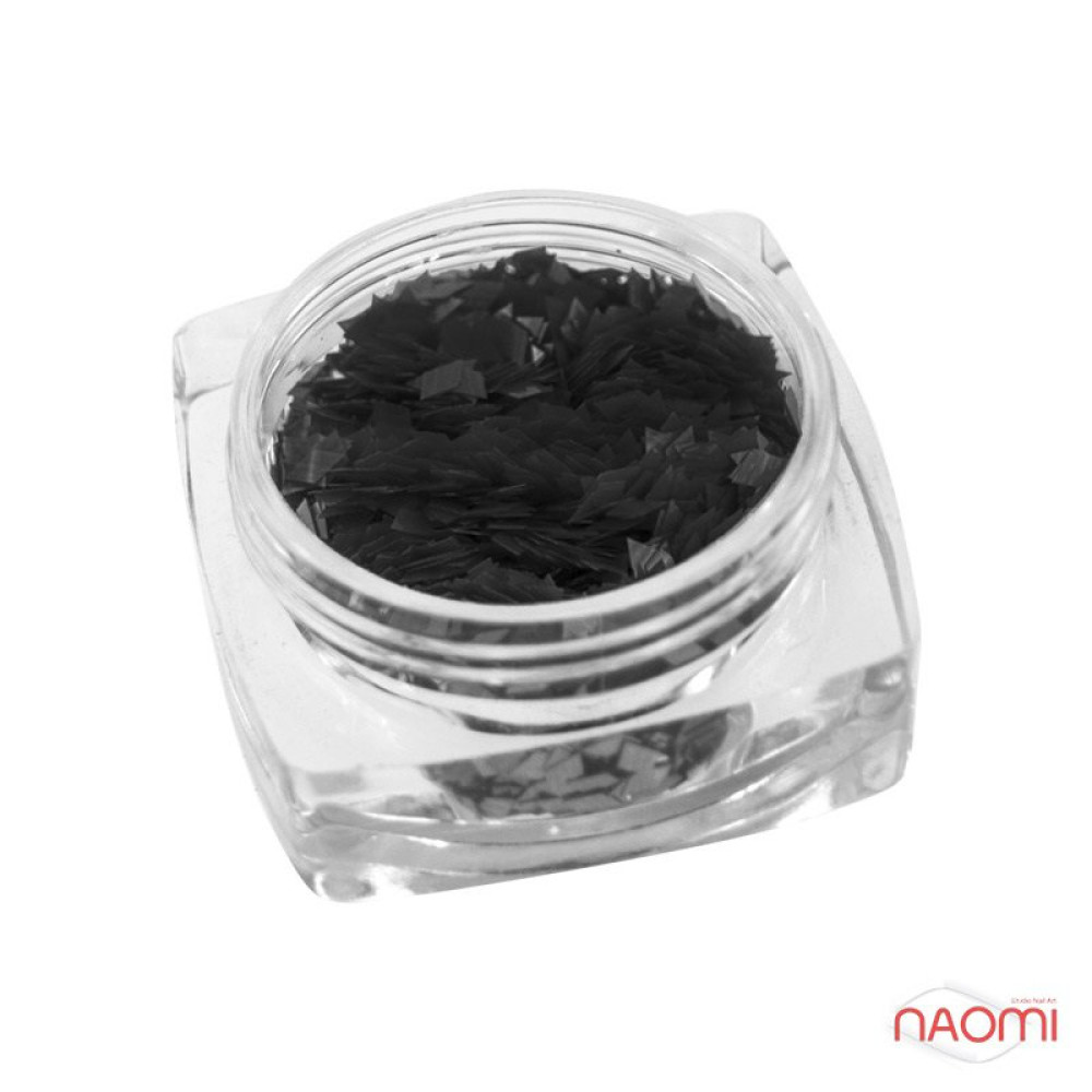 Декор для нігтів Salon Professional Ромбики, колір чорний ppr 036 008