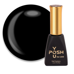 Топ для гель-лаку без липкого шару You POSH Top Color 01 чорний 12 мл