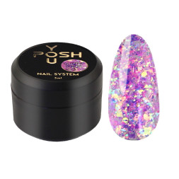 Глиттерный гель You POSH Glitter Color 03 розовый 5 мл