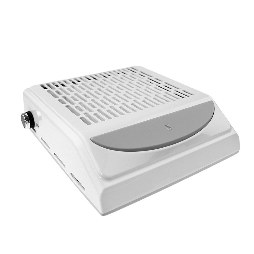 Витяжка для манікюру Nail Dust Collector BQ 858-10 з НЕРА-фільтром 100 Вт 24.5х22.5х8.5 см з USB-портом колір білий