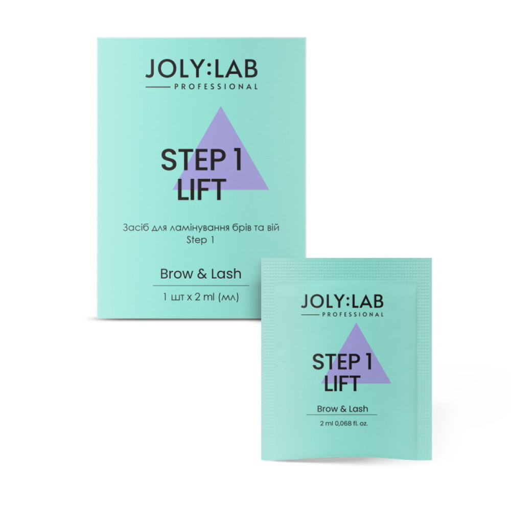 Склад для ламінування вій та брів Joly:Lab Step №1 2 мл